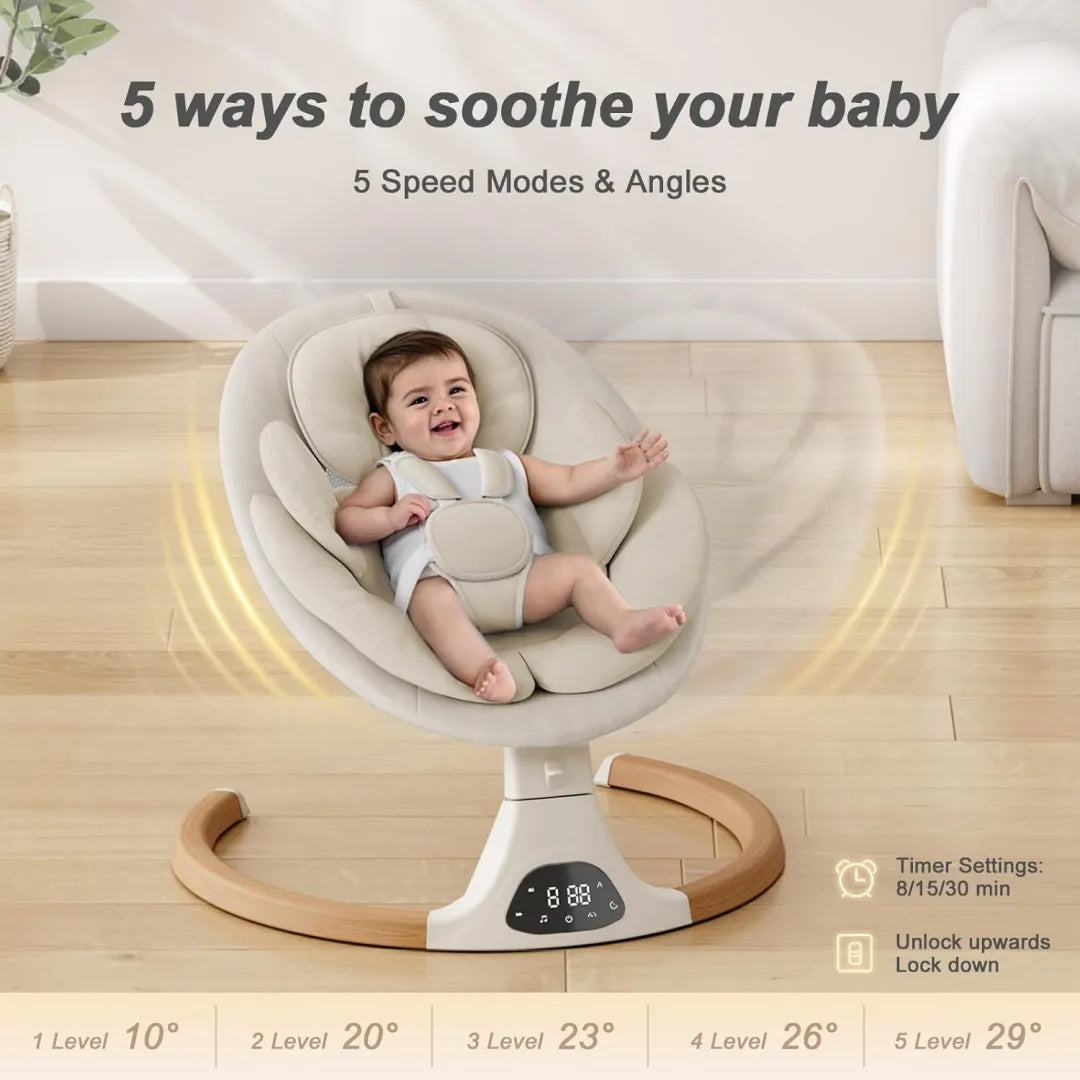 Automatic Baby Swing – Soothing & Comfortable