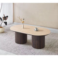 Kimberly Travertine Coffee Table – 130 cm