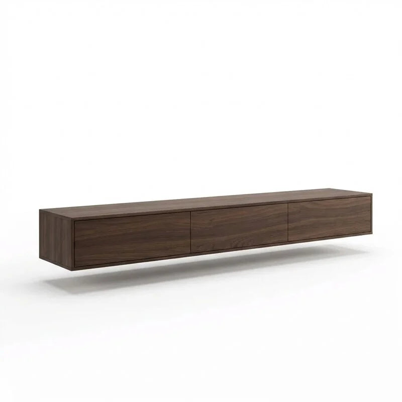 Japandi TV Unit – Square Design